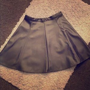 Leather Skirt